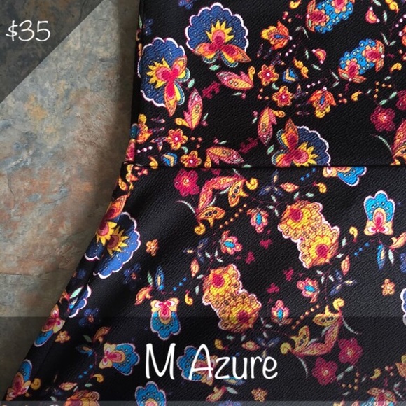 LuLaRoe Dresses & Skirts - 🍍3 for $30 BNWT LuLaRoe Azure Midi Yoga Waistband